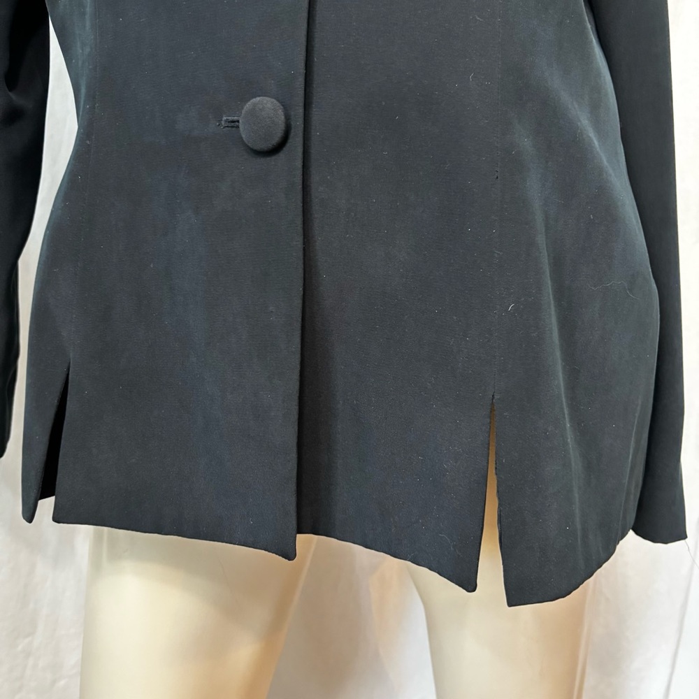 Patrick Collection Vintage 90s Size 14 Silk Jacke… - image 6